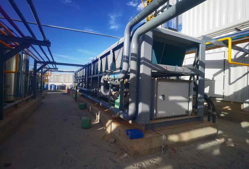 天然氣預(yù)冷機組